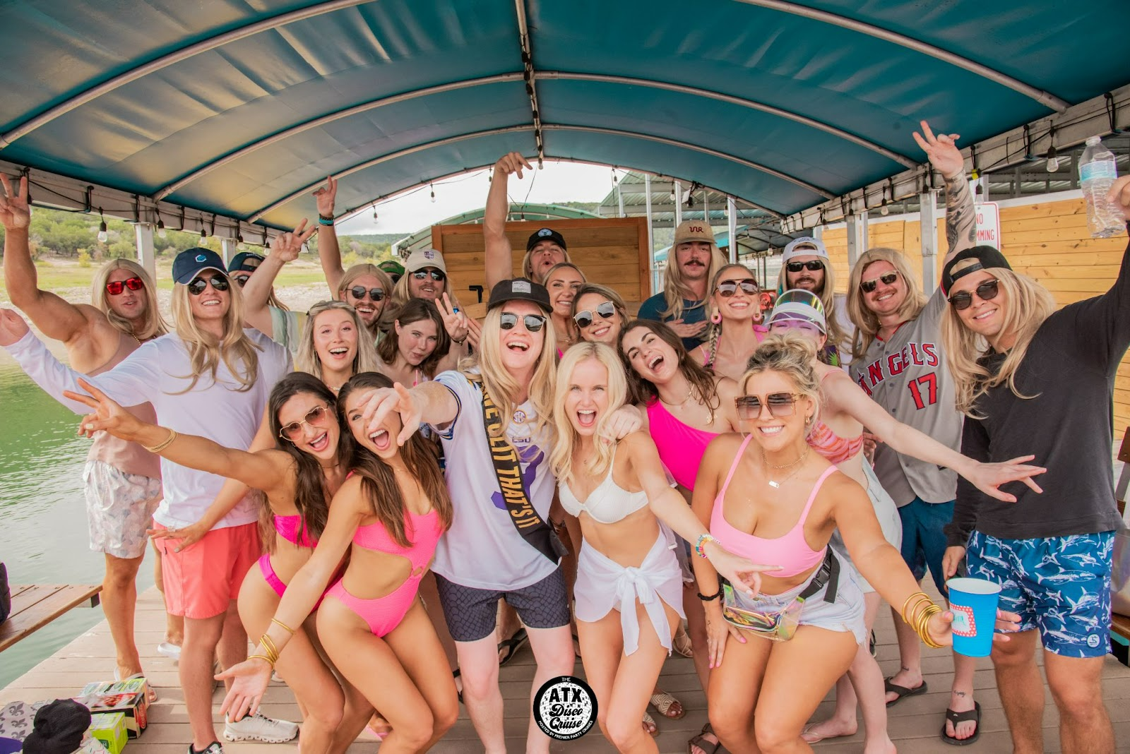 Experience unforgettable memories with friends on Premier Party Cruises' Bachelorette Party in Austin