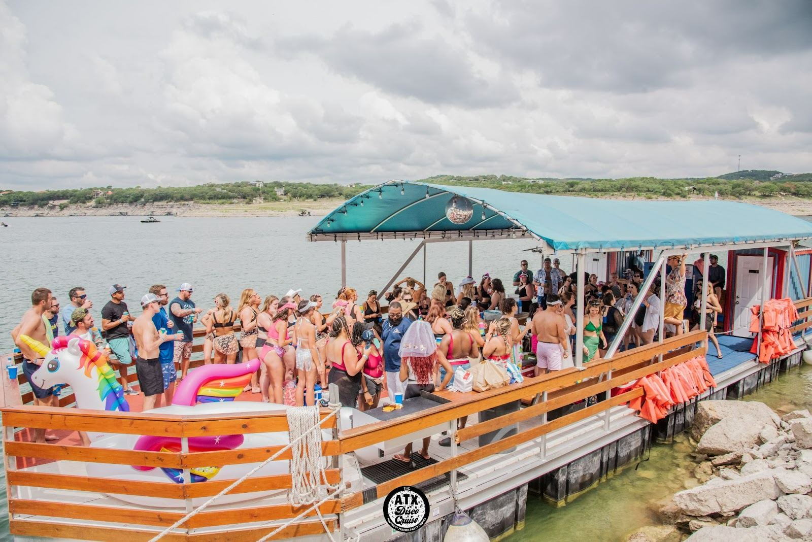 Experience the thrill of ATX Disco Cruise fun with Premier Party Cruises"