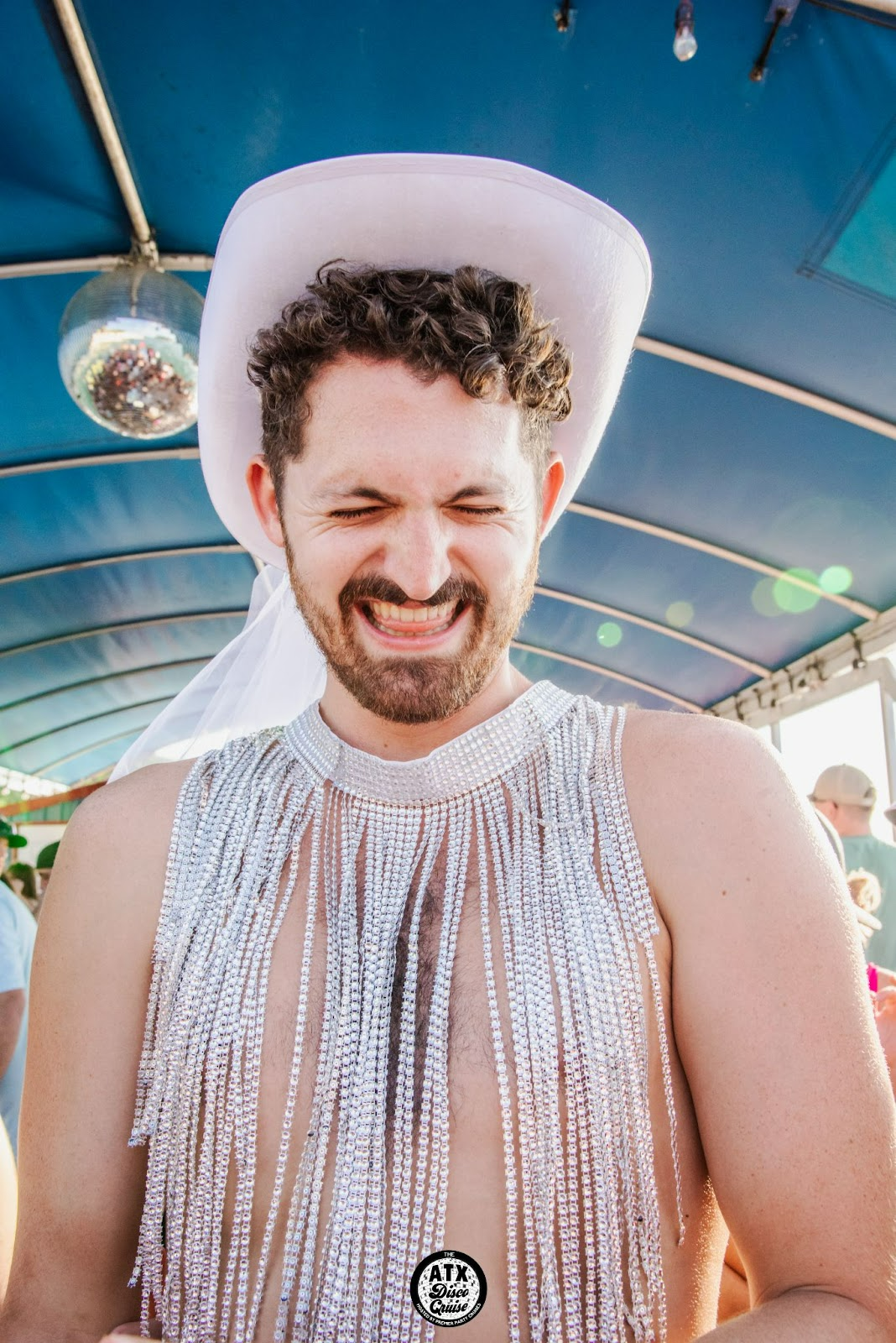 All smiles at a disco cruise at Premier Party cruises Austin